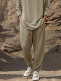 Comfy Athleisure Simple 2-Piece Outfit Sets coofandy