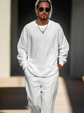 Relaxed Minimalist 2-Piece Set Sets coofandy