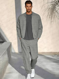 Everyday Comfort Waffle 2-Piece Set Sets coofandy Light Grey M