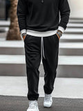 Urban Fashion Colorblock Tracksuit Set Sets coofandy