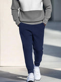 Leisure Colorblock Sweatsuit Set Sets coofandy