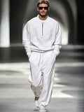 Urban Monochrome 2-Piece Set Sets coofandy White M