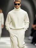 Urban Fashion Minimalism Matching Set Sets coofandy
