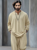 Casual Luxe Comfort-First Matching Set Sets coofandy