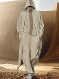 Comfy Urban Fashion 3-Piece Layered Outfit Sets coofandy Light Khaki M