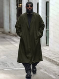 Urban Lightweight Trench Coat Coat coofandy Army Green M