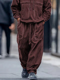 Athleisure Streetwear Denim 2-Piece Matching Set Sets coofandy