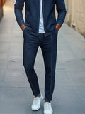 Urban Two-Piece Denim Set Sets coofandy