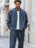 Urban Cowboy Jacket Pants Set Sets coofandy