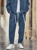 Timeless Denim Look 2-Piece Set Sets coofandy