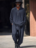 Timeless Urban Leisure 2-Piece Set Sets coofandy Navy Blue M