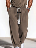 Soft Stretch T-Shirt Pants Set