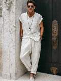 Resort Casual Cotton Matching Set