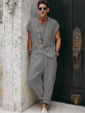 Resort Casual Cotton Matching Set