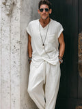 Resort Casual Cotton Matching Set