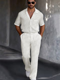 Elevated Casual Textured 2-Piece Set