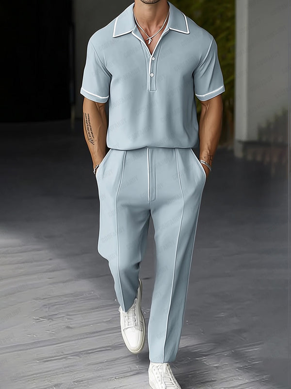 Modern Essential Polo Shirt Set