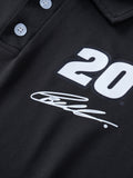 COOFANDY × JGR BELL Signature Print Polo Shirt