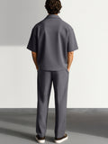 Simple Elegant Shirt Pants Set