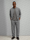 Athleisure Comfort Raglan Sleeve Jacket Set