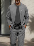 Athleisure Comfort Raglan Sleeve Jacket Set