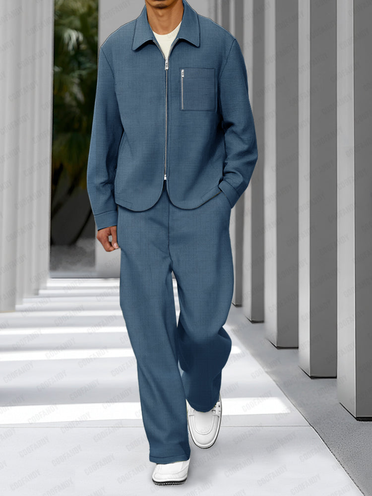 Everyday Quilted Jacket & Pants Set