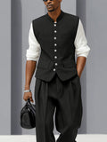 Urban Casual Thin Suit Vest and Pants Set