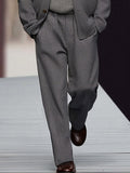 Refined Leisure Jacket Pants Set