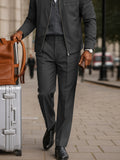 Casual Commuting Style Jacket Pants Set