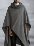 Comfy Minimalist Asymmetric Cloak Cape