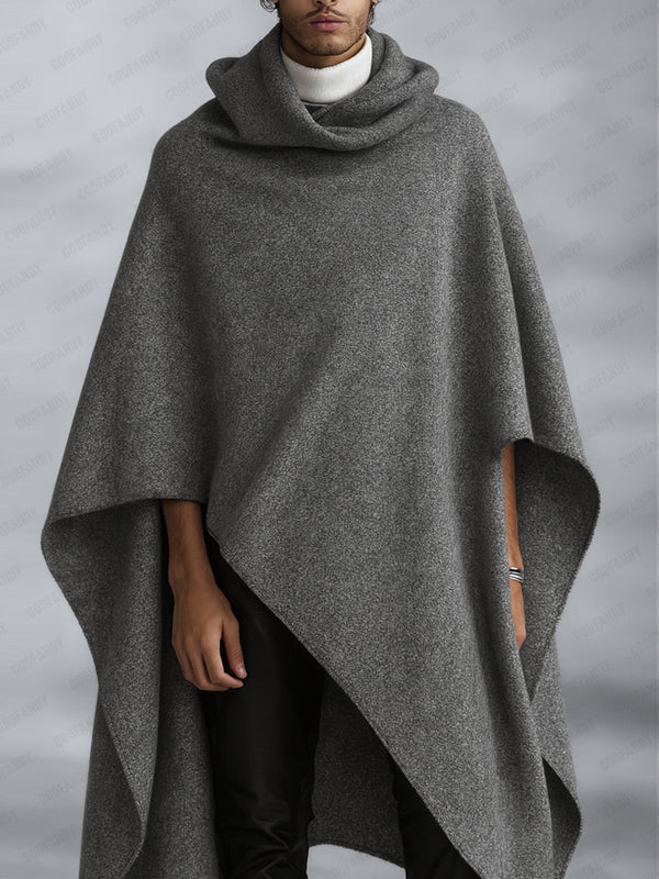 Comfy Minimalist Asymmetric Cloak Cape