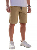 Classic Leisure Stretchy Shorts (US Only) Shorts coofandy Dark Khaki 32