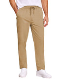 Classic Simple Relaxed Pants (US Local) Pants coofandy Khaki S