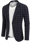 Lightweight Two Button Blazer Jacket Shirts coofandy