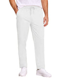 Classic Simple Relaxed Pants (US Local) Pants coofandy White S