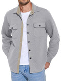 Casual Lightweight Quilted Jacket (US Only) Jackets coofandy Light Grey S