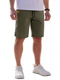 Classic Leisure Stretchy Shorts (US Only) Shorts coofandy Dark Green 32