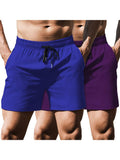 Athletic 2-Pack Workout Hiking Shorts (US Only) Shorts coofandy