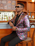 Stylish Metallic Blazer Jacket (US Only) Blazer coofandy