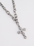 Stylish Crucifix Pendant with Chain Necklace coofandy