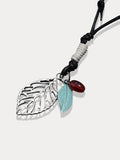 Retro Leaf Pendant Necklace Necklace coofandystore