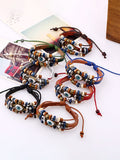 Bohemian Mystical Eye Beaded Bracelet Bracelet coofandy