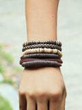 Vintage Beaded DIY Stack Bracelet Bracelet coofandy