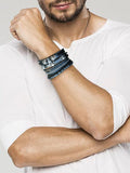 Edgy Skull DIY Bracelet Set Bracelet coofandy