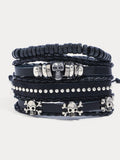 Edgy Skull DIY Bracelet Set Bracelet coofandy