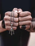 Classic Trident Pendant Necklace Necklace coofandy