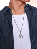 Classic Trident Pendant Necklace Necklace coofandy