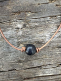 Bohemian Natural Stone Necklace Necklace coofandy Black Stone One Size