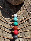 Bohemian Natural Stone Necklace Necklace coofandy
