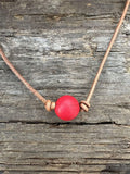 Bohemian Natural Stone Necklace Necklace coofandy Red Turquoise One Size